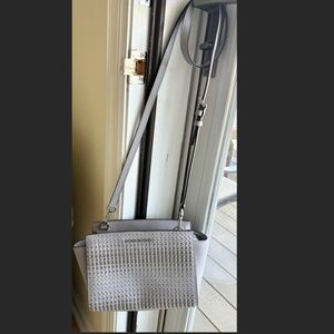Michael Kors Lilac Studded Crossbody Handbag